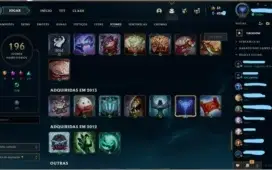 CONTA LEAGUE OF LEGENDS(DIAMANTE 4) + VALORANT (PLATINA1)