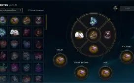 PLATINA 4, 62.5% WR, 14080 EA, 5 SKINS - CONTA DE LOL