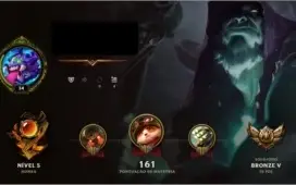 CONTA LOL 46 CHAMPS 8 SKINS