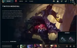 Conta de LoL - 357skins lvl 263