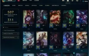 Conta de LoL - 357skins lvl 263