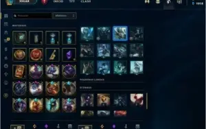 Conta de LoL - 357skins lvl 263