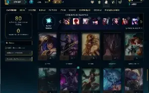Unranked com 55 Champs e 11 Skins