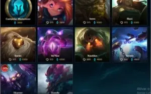 Conta mestre x3 Honra 5