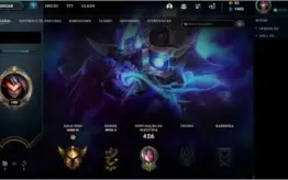Conta League of Legends - Gold IV | Nível 110 |70 skins.