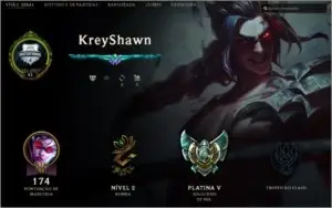 Conta League of Legends