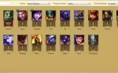 CONTA LEAGUE OF LEGENDS BR- 5 SKINS - 18 CHAMP - UNRANKED