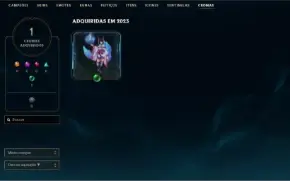 Conta LOL - Ahri Florescer Espiritual, Akali infernal + 2