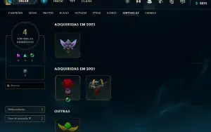 Conta DIAMANTE 4 | 72% Win - Lol (League Of Legends) Elomoon