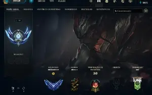 Conta DIAMANTE 4 | 72% Win - Lol (League Of Legends) Elomoon