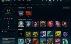Conta DIAMANTE 4 | 72% Win - Lol (League Of Legends) Elomoon