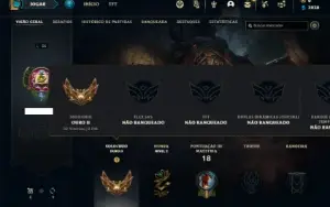 Conta ouro 2 com 34 Champs e 4 Skins