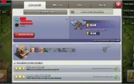 Conta CV9 CAMPEÃ SEMI-FULL + CLÃ NÍVEL 6 :D