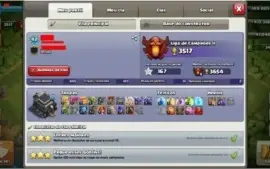 Conta CV9 CAMPEÃ SEMI-FULL + CLÃ NÍVEL 6 :D
