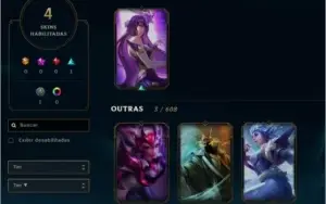 Conta Platina 4   -  47 campeoes - honra nivel 1 -