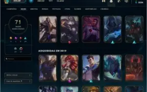 Conta SKINS EXCLUSIVAS 2016