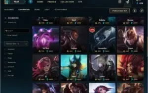 League of legends, 88 Skins, GOLD II, lvl 106