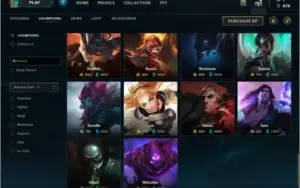 League of legends, 88 Skins, GOLD II, lvl 106