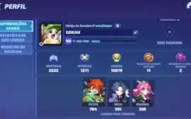 Smash Legends, SKINS, Quase todos personagens, LEVEL 100