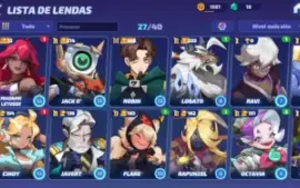 Smash Legends, SKINS, Quase todos personagens, LEVEL 100