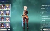Ar33. Kazuha + arma assinatura