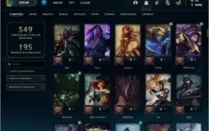 Conta prata 2 com TODOS os champs e 140 skins