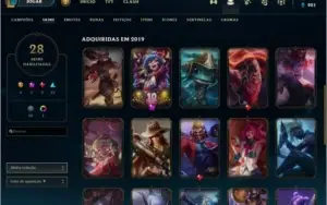 Conta LoL lvl 213 Prata II