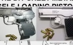 projeto pistola semi automática caseira de chapa de metal