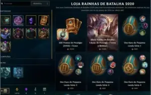 Conta league of legends
