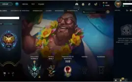 CONTA LOL PLATINA 4 - 44 SKINS - 91 CHAMPIONS