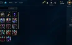 CONTA LOL PLATINA 4 - 44 SKINS - 91 CHAMPIONS