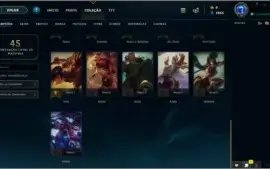Conta unranked - lvl 30