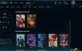 Conta unranked - lvl 30