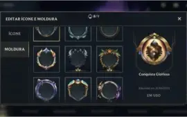 PLATINA III LV 40 + 8 SKINS + 41 CAMPEÕES + PASSE WILD