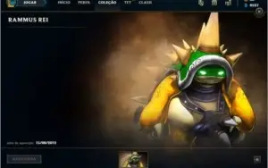 Conta LOL, Riven Campeonato S2 e Rammus Rei (Unranked SOLOQ)