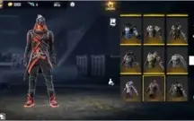 Conta free fire muito rara com primeiro passe de elite