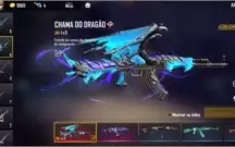 Conta free fire muito rara com primeiro passe de elite