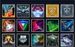 Conta LOL PLAT3 BORDA DE DIAMANTE