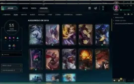 Conta lol Ouro 2