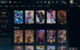 Conta lol colecionador