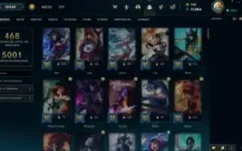 Conta lol colecionador