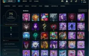 Conta platina 1 (ex D2), 19 skins e 40 champs