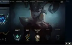 CONTA DE LEAGUE OF LEGENDS PLATINA