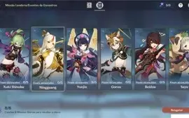 Genshin - Ayaka+arma/Kazuha+arma/Yelan+arma/Venti+arma/etc..