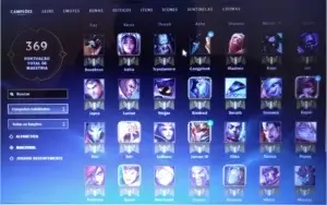 Conta platina 4 solo/duo 116 skins mmr alto