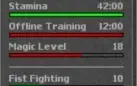 Varias Contas Paladin, Knight e Druid em Quilia e Phytera