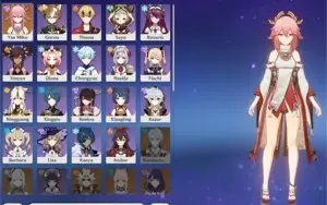 [AR40] Conta Genshin com Yae Miko + Prova de Kagura