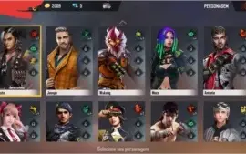 CONTA DE FREE FIRE 2 PASSE+SKINS