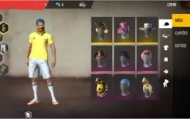 CONTA DE FREE FIRE 2 PASSE+SKINS