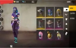 CONTA DE FREE FIRE 2 PASSE+SKINS